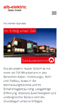 Mobile Screenshot of alb-elektric.de